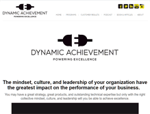 Tablet Screenshot of dynamicachievement.com
